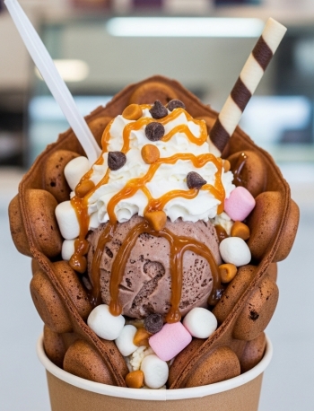 Bubble Waffle Special