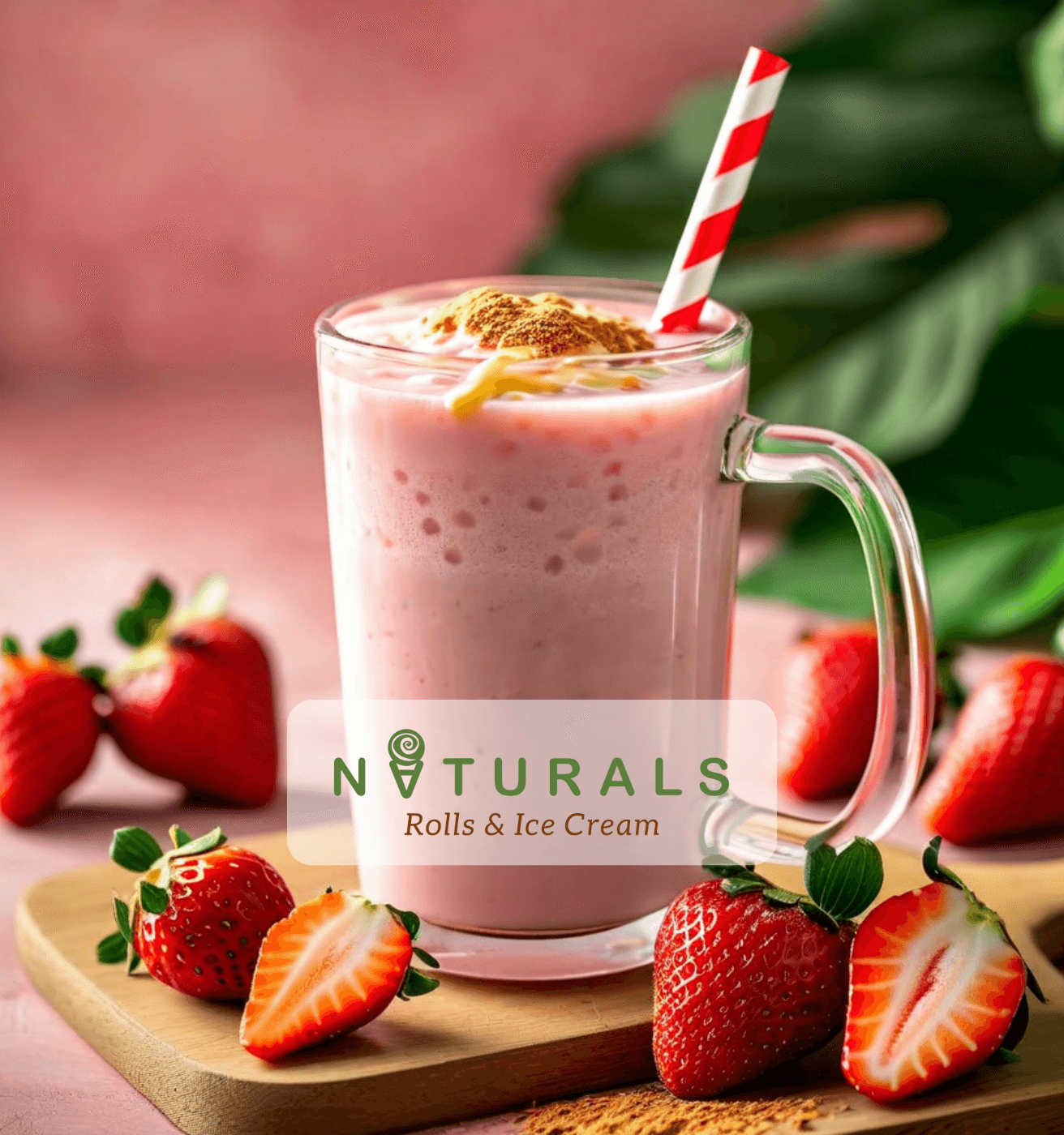 Strawberry Milk shakes